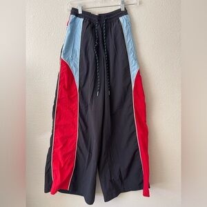 BDG Urban Outfitters Adrienne Nylon Wide-Leg Track Pant Y2K